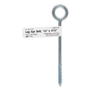 Hampton 1/4 in. X 4-1/2 in. L Zinc-Plated Steel Lag Thread Eyebolt