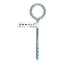 Hampton 3/8 in. X 6 in. L Zinc-Plated Steel Lag Thread Eyebolt