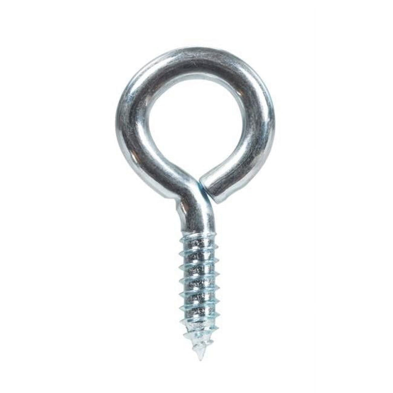 Hampton 11/32 in. D X 2-5/8 in. L Zinc-Plated Steel Screw Eye 200 lb. cap. 1 pk