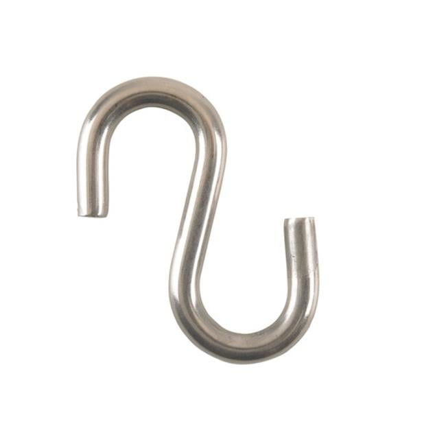 Hampton Small Stainless Steel 3 in. L S-Hook 250 lb 1 pk