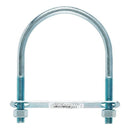 Hampton 3/8 in. X 3-1/2 in. W X 4-5/8 in. L Coarse Zinc-Plated Steel U-Bolt