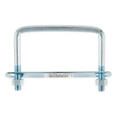 Hampton 3/8 in. X 4 in. W X 3 in. L Coarse Zinc-Plated Steel Square Bend U Bolt