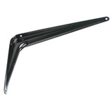 Hampton Black Steel Shelf Support 18 Ga. 8X10 in. L 100 lb