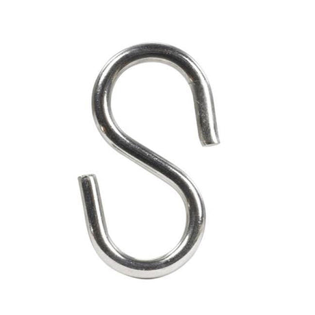Hampton Medium Stainless Steel 2-1/8 in. L S-Hook 55 lb 1 pk