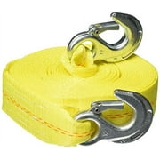 Keeper 2 in. W X 25 ft. L Yellow Tow Strap 5000 lb 1 pk