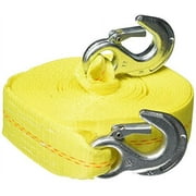 Keeper 2 in. W X 25 ft. L Yellow Tow Strap 5000 lb 1 pk