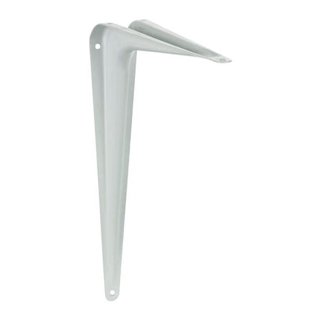 Hampton White Steel Shelf Support 18 Ga. 8 in. L 100 lb