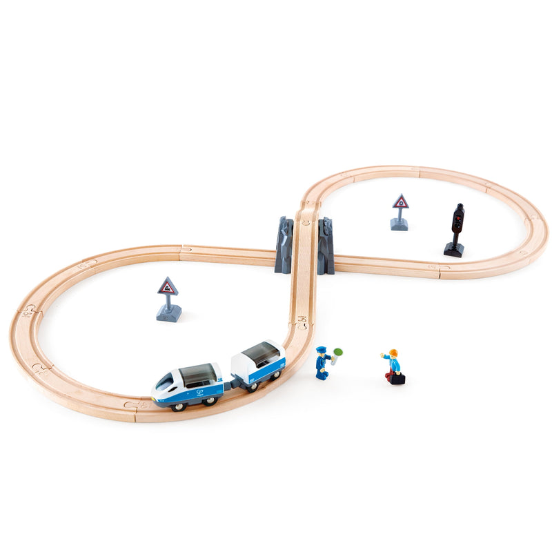 Hape Passenger Train Set Multicolored 26 pc