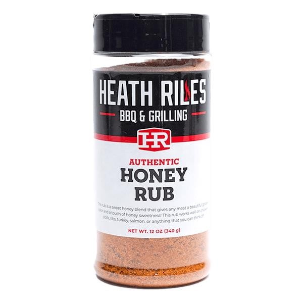 Heath Riles BBQ Honey BBQ Rub 12 oz