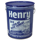 Henry Smooth Black Asphalt Roof Cement 4-3/4 gal