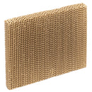 Hessaire 19 in. H X 17 in. W Tan Canvas Media Pad Set