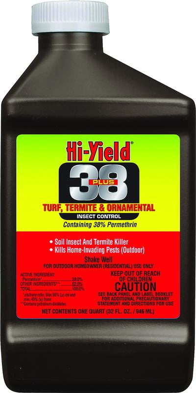 Hi-Yield 38 Plus Turf Termite and Ornamental Insect Killer Liquid Concentrate 32 oz