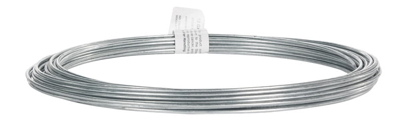 Hillman 0.101 - 0.106 in. D X 50 ft. L Galvanized Steel 12 Ga. Wire