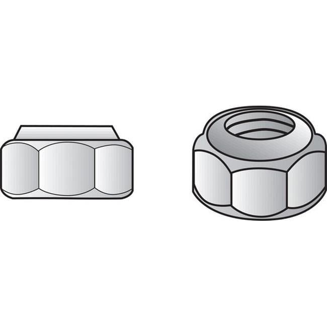 Hillman #6-32 Stainless Steel USS Nut 100 pk