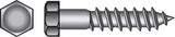 Hillman 1/4 in. X 3 in. L Hex Stainless Steel Lag Screw 25 pk