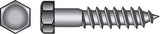 Hillman 1/4 in. X 1 in. L Hex Hot Dipped Galvanized Steel Lag Screw 100 pk