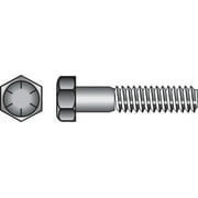 Hillman 1/4 in. D X 1/2 in. L Heat Treated Steel Hex Head Cap Screw 100 pk