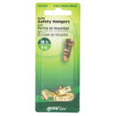 Hillman Elite Brass-Plated Safety All Purpose Hanger 20 lb 3 pk