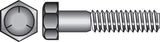 Hillman 3/8 in. D X 1-1/2 in. L Heat Treated Zinc Steel Hex Head Cap Screw 100 pk
