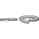 Hillman 1/4 in. D Yellow Dichromate Steel Split Lock Washer 100 pk