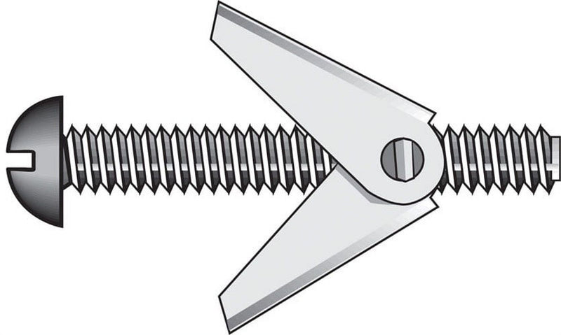 Hillman 1/8 in. D X 2 in. L Truss Steel Toggle Bolt 50 pk