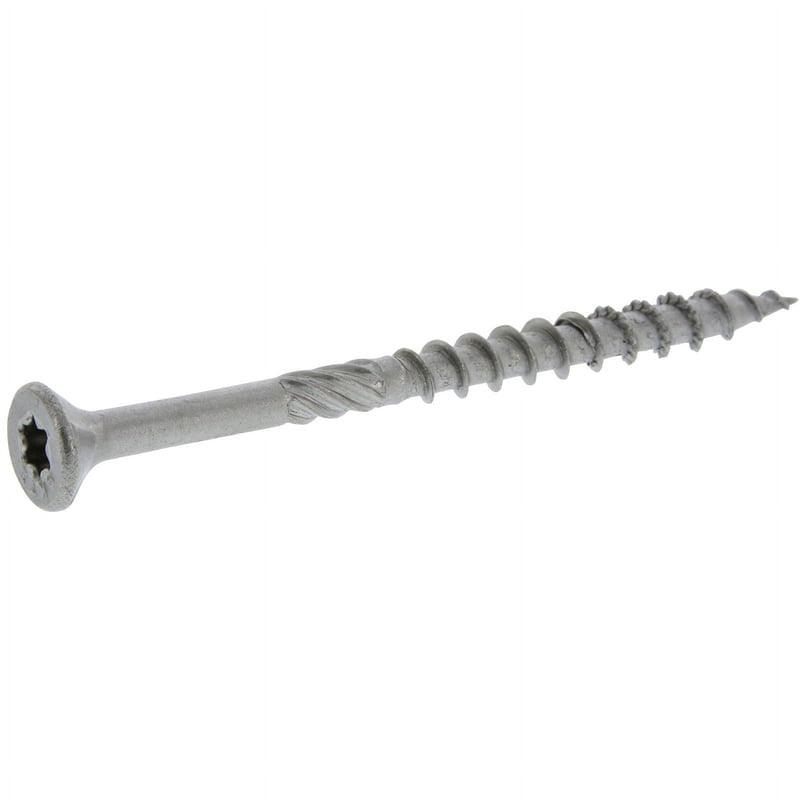 Hillman Power Pro No. 10 X 2-1/2 in. L Star Flat Head Exterior Deck Screws 30 pk