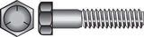 Hillman 5/16 in. D X 3/4 in. L Heat Treated Zinc Steel Hex Head Cap Screw 100 pk