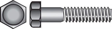 Hillman 5/16-18 in. D X 3-1/2 in. L Stainless Steel Hex Head Cap Screw 50 pk