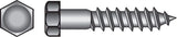 Hillman 5/16 in. X 1-1/2 in. L Hex Zinc-Plated Steel Lag Screw 100 pk