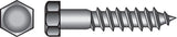 Hillman 5/16 in. X 1 in. L Hex Zinc-Plated Steel Lag Screw 100 pk
