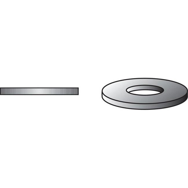 Hillman Yellow Dichromate Steel 5/8 in. SAE Flat Washer 25 pk
