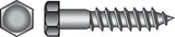 Hillman 5/8 in. X 6 in. L Hex Zinc-Plated Steel Lag Screw 25 pk