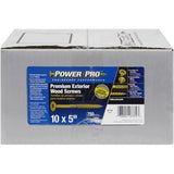 Hillman Power Pro No. 10 X 5 in. L Torx Flat Head Premium Deck Screws 25 lb 750 pk