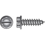 Hillman No. 14 X 1-1/4 in. L Slotted Hex Washer Head Sheet Metal Screws 100 pk