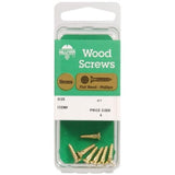 Hillman No. 8 X 3/4 in. L Phillips Wood Screws 6 pk