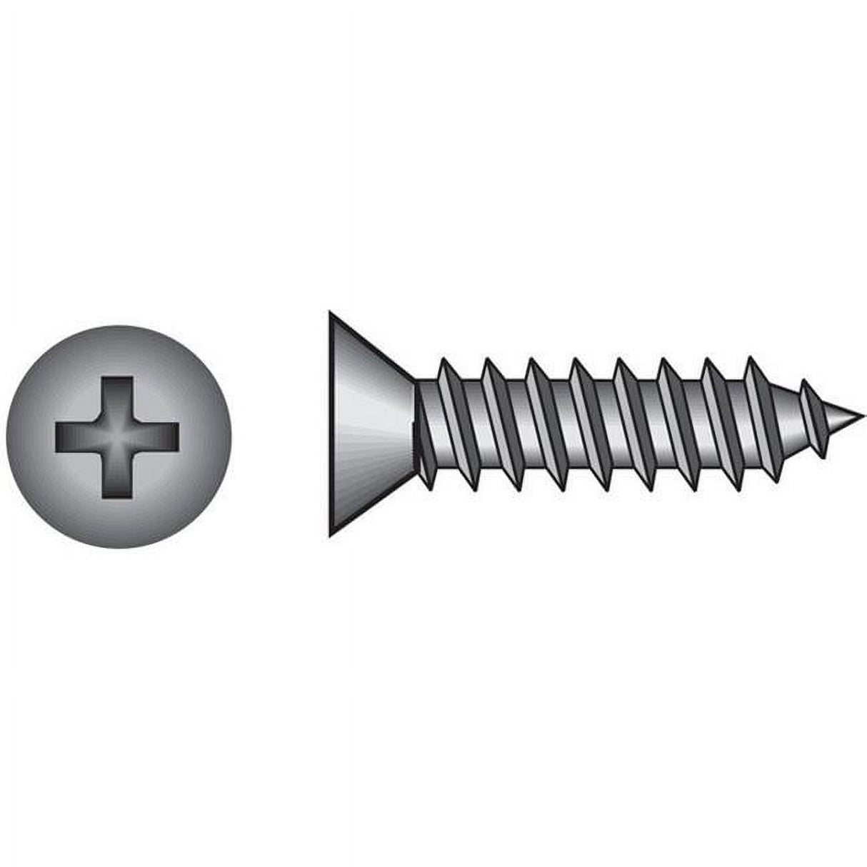 Hillman No. 12 X 3/4 in. L Phillips Flat Head Sheet Metal Screws 100 pk