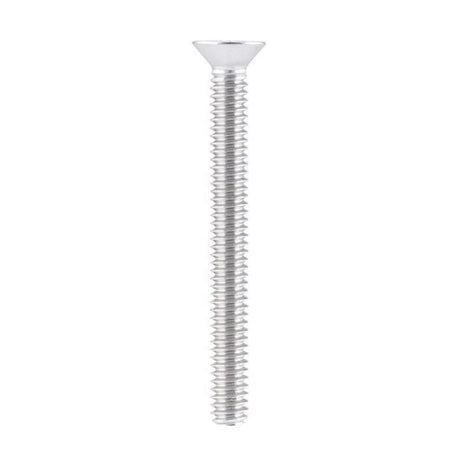 Hillman No. 1/4-20 X 2-1/2 in. L Phillips Flat Head Stainless Steel Machine Screws 50 pk