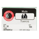 Hillman 8 in. Stainless Steel SAE Acorn Nut 100 pk