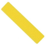 HILLMAN 1.3 in. W X 6 in. L Yellow Reflective Safety Tape 1 pk