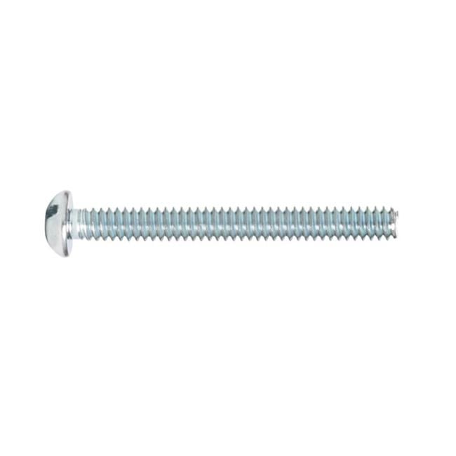 Hillman No. 10-24 X 1-3/4 in. L Combination Round Head Zinc-Plated Steel Machine Screws 100 pk
