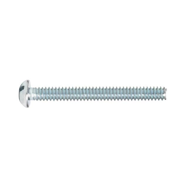 Hillman No. 10-24 X 1-3/4 in. L Combination Round Head Zinc-Plated Steel Machine Screws 100 pk