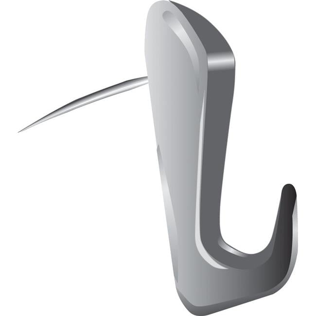 Hillman WallBiter Brass-Plated Large Picture Hook 60 lb 3 pk