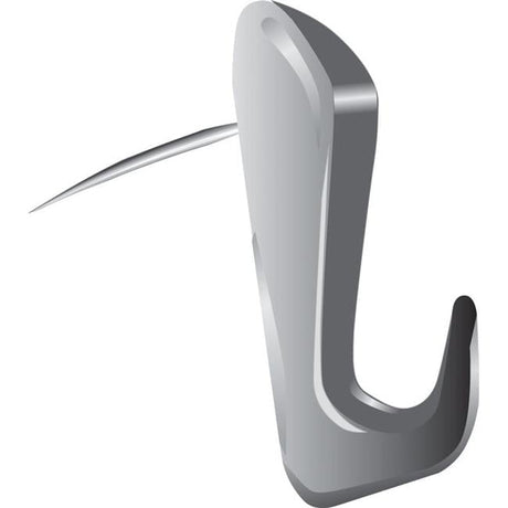 Hillman WallBiter Brass-Plated Large Picture Hook 60 lb 3 pk