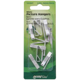 Hillman AnchorWire Steel-Plated White Standard Picture Hanger 20 lb 8 pk