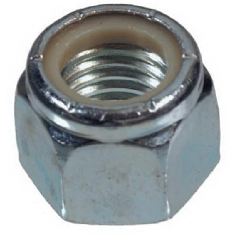 Hillman Zinc-Plated Steel USS Nylon Lock Nut 100 pk