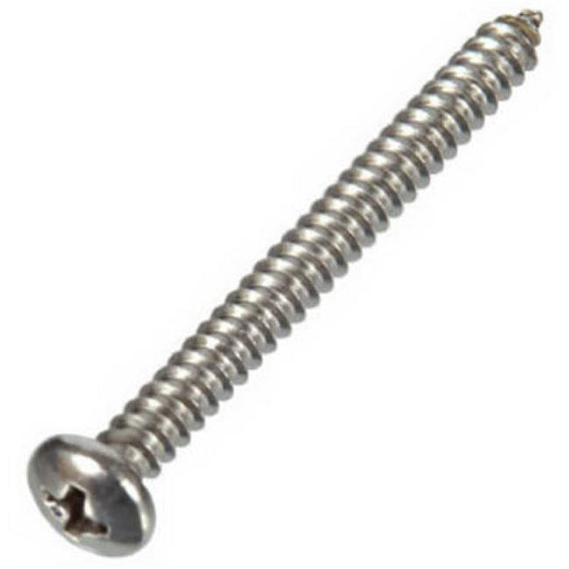 Hillman No. 14 X 1-1/2 in. L Phillips Pan Head Sheet Metal Screws 100 pk