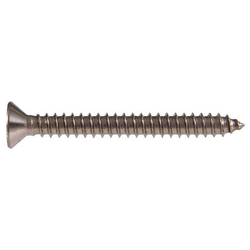 Hillman No. 14 X 2-1/2 in. L Phillips Flat Head Sheet Metal Screws 50 pk