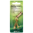 Hillman AnchorWire Gilt Push Pin Picture Hanger 1 lb 2 pk