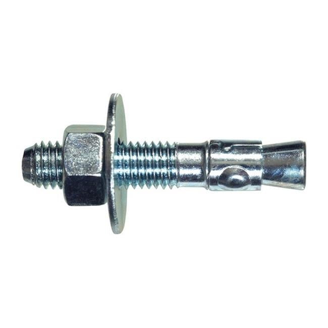 Hillman 3/4 in. D X 7 in. L Steel Round Head Wedge Anchor 10 pk