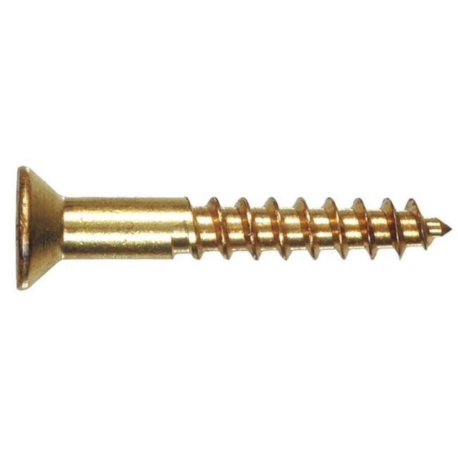 Hillman No. 12 X 1-1/2 in. L Phillips Wood Screws 100 pk